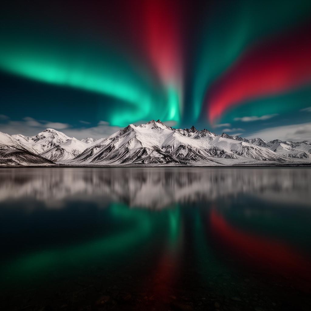 Aurora over the range